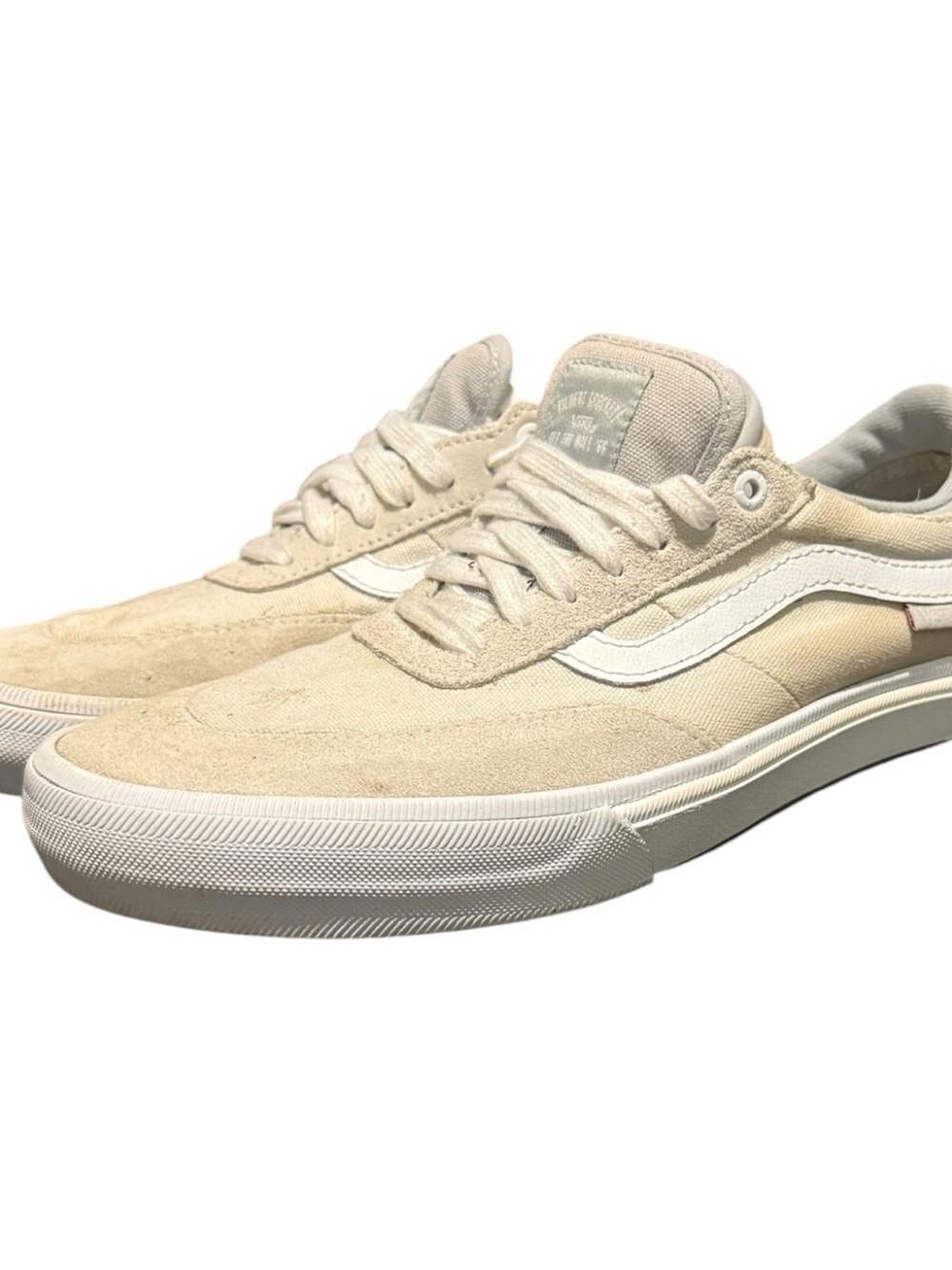 Vans Gilbert Crockett 2 Pro Men’s Size 8.5 Marshmallow True White Sneakers